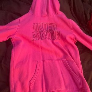 pink hoodie